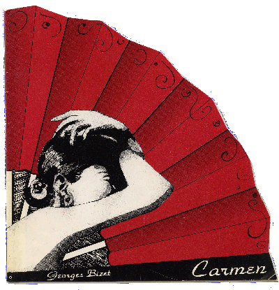Programmaboekje opera Carmen